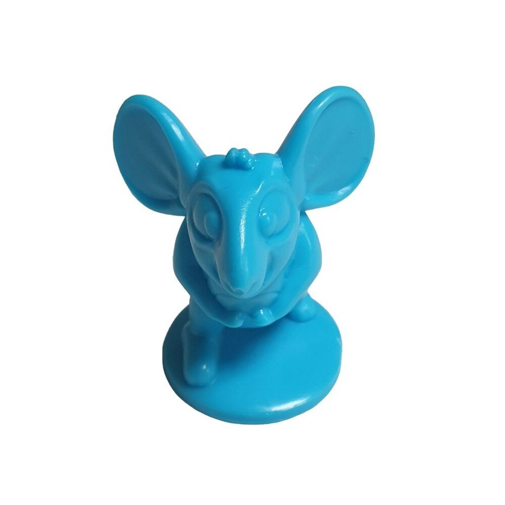 Vintage Mouse Trap Replacement Blue Mouse Figure 2021 Child Game Night Toy